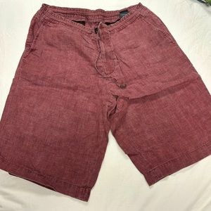 Ermenegildo ZEGNA authentic shorts, 100% linen material